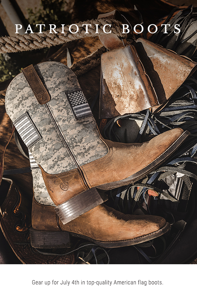 american flag boots boot barn