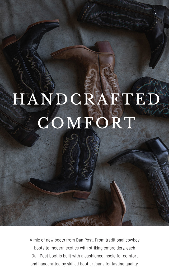 New Handcrafted Dan Post Boots Boot Barn